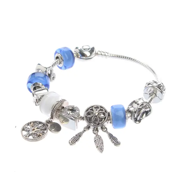 Anhänger in Metallic, 925er Sterling Silber, Pandora