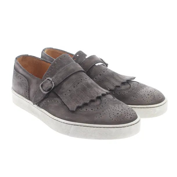 Sneaker, in Grigio, Santoni