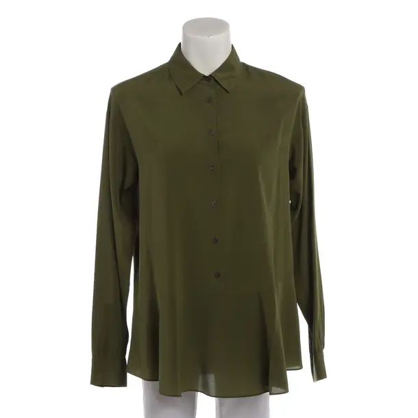 Blouse in Green, Silk, Steffen Schraut