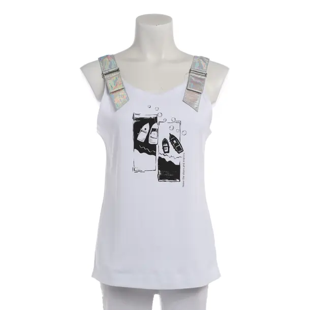 Top in White, Cotton, Marc Cain Sports