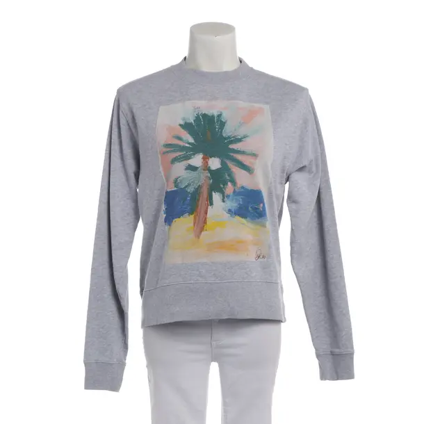 Sweatshirt in Grau, Baumwolle, Odeeh