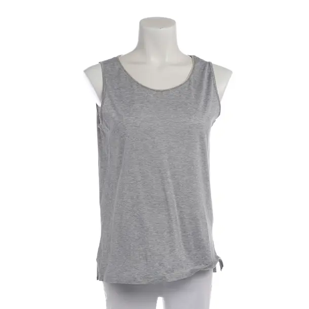 Top in Gray, Cotton, Fabiana Filippi