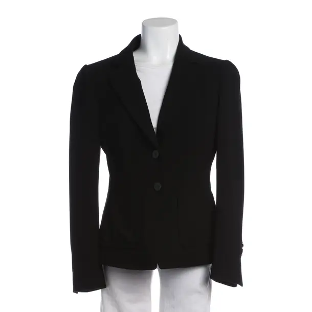 Blazer in Black, Viscose, Marc Cain