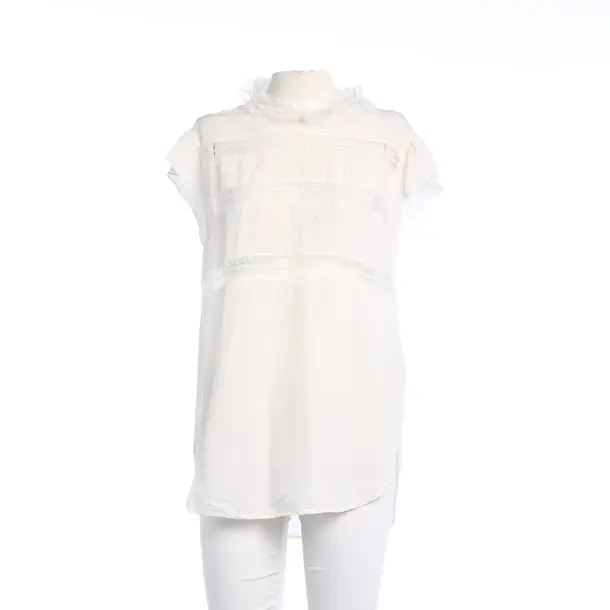 Camicetta, in Bianco, Seta, Sandro