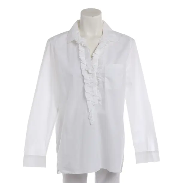 Camicetta, in Bianco, Cotone, Marc Cain