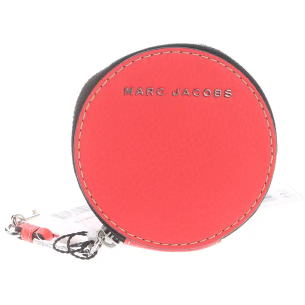 Etui in Rot, Leder, Marc Jacobs