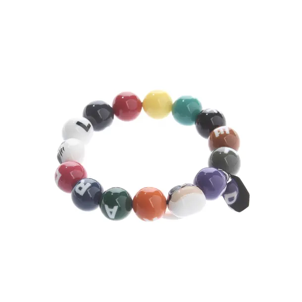 Armband in Mehrfarbig, Sonstige Fasern, Karl Lagerfeld