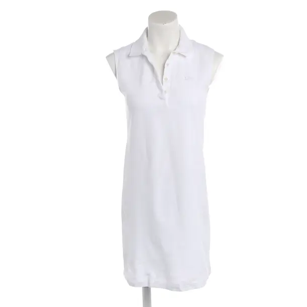 Dress, in White, Cotton, Lacoste