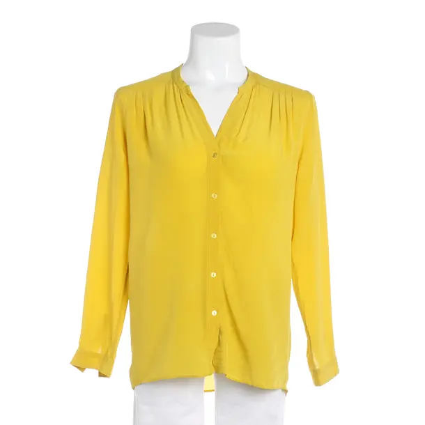 Bluse, in Senfgelb, Seide, Hugo Boss Red Label