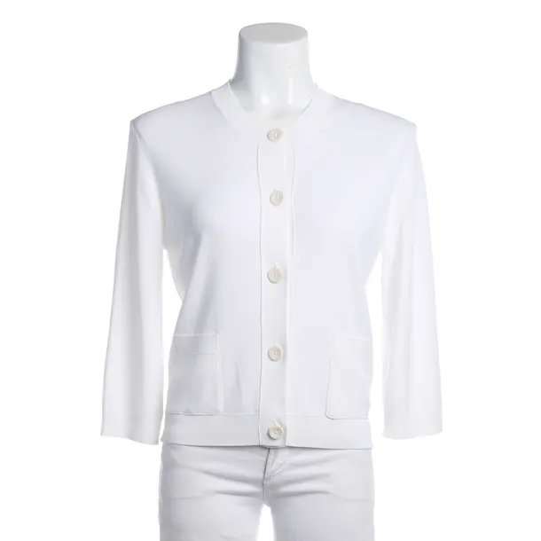 Cardigan, in Bianco, Viscosa, FFC