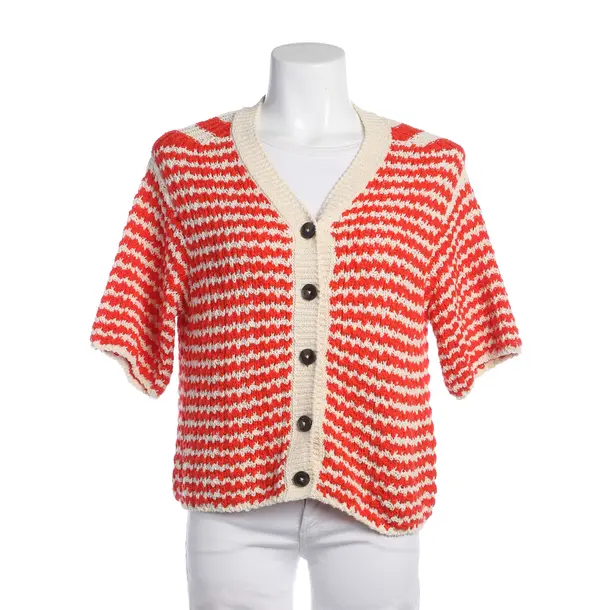 Strickjacke in Rot, Baumwolle, Closed