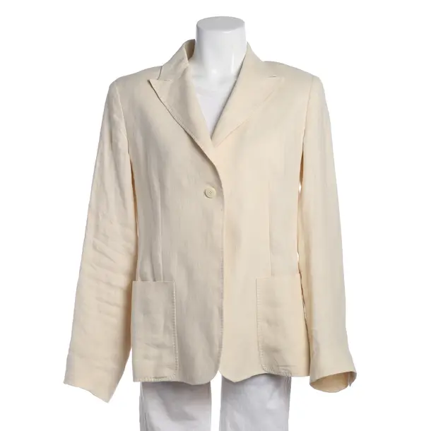 Blazer in Yellow, Linen, Max Mara