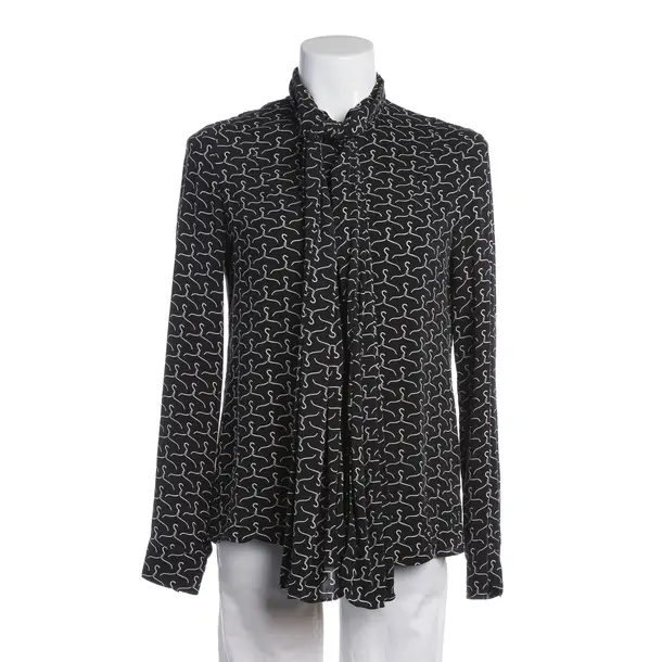 Bluse in Schwarz, Seide, Diane von Furstenberg