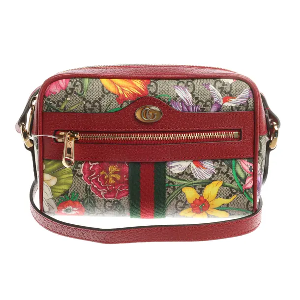 Umhängetasche, in Mehrfarbig, Leder, Gucci