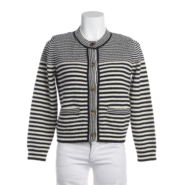Strickjacke in Blau, Baumwolle, Frame