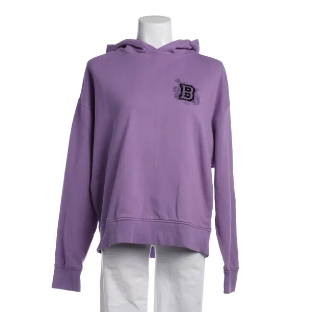 Felpa con cappuccio, in Viola, Cotone, Hugo Boss Etichetta Nera