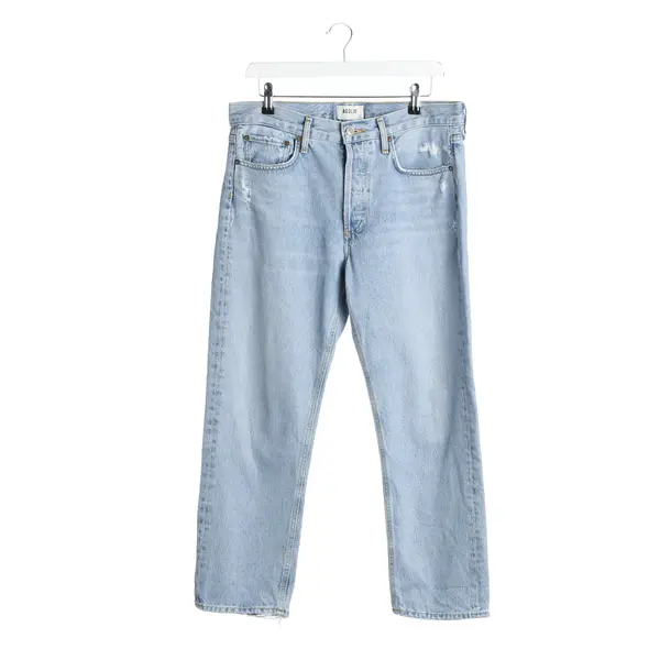 Straight Fit Jeans in Blue, Cotton, Agolde