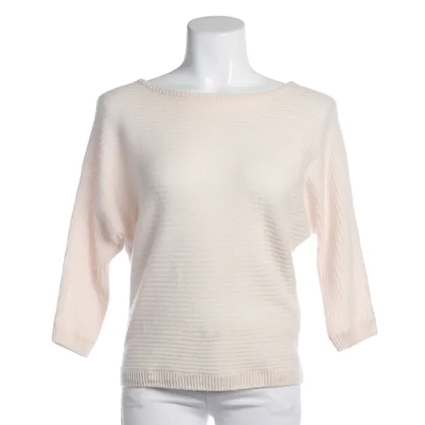 Cashmere Jumper in White, Cashmere, Bloom