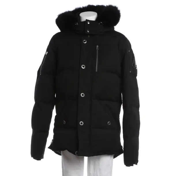 Winter Jacket in Black, Cotton, Moose Knuckles