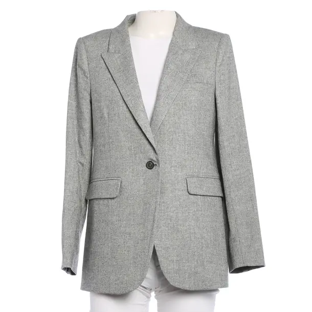 Blazer in Gray, Wool, Fabiana Filippi