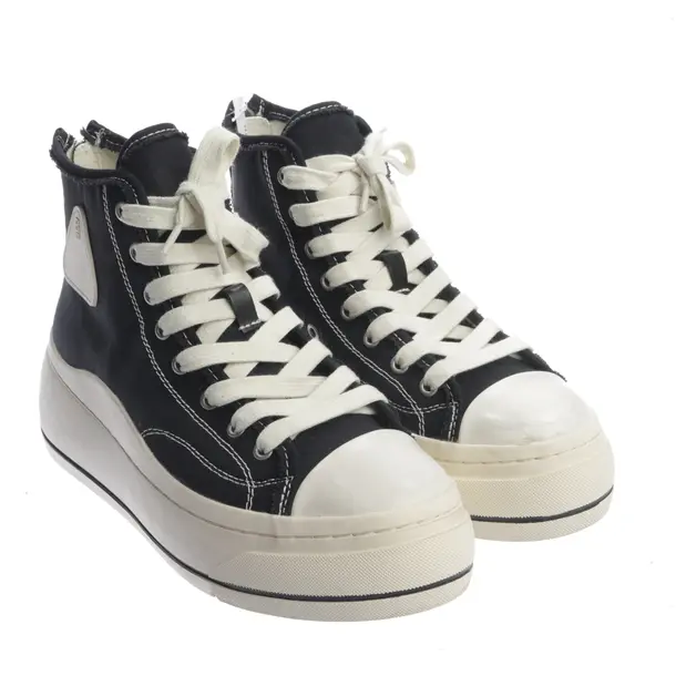 High-Top Sneakers in Black, , R13