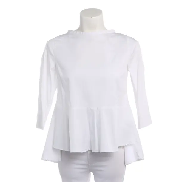 Blouse in White, Cotton, Caliban