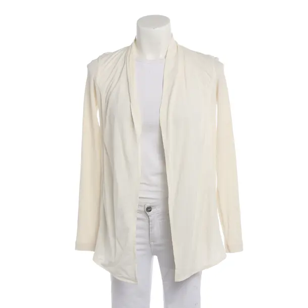 Cardigan in White, Cotton, Marc Cain