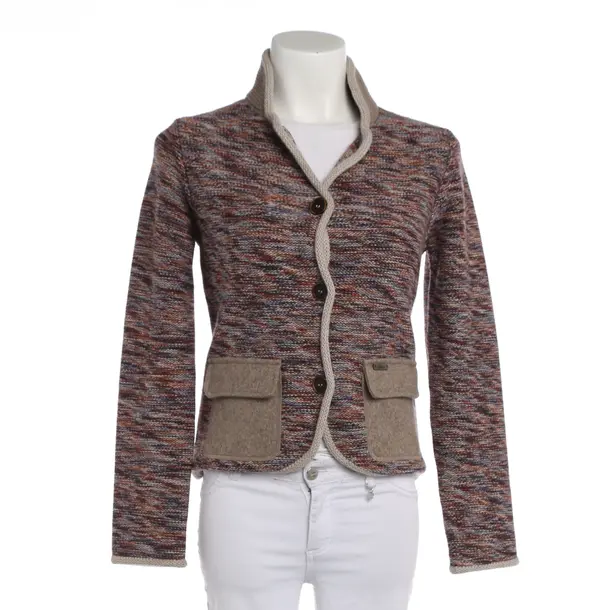 Cardigan in Multicolored, Wool, Luis Trenker