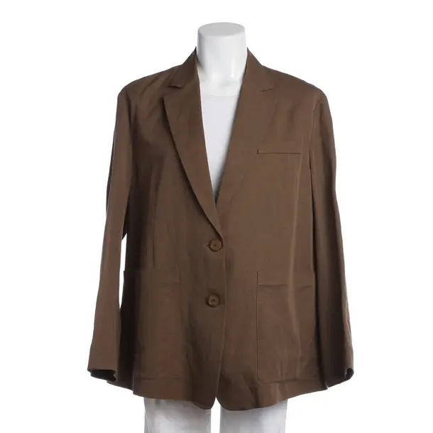 Blazer in Brown, Linen, Dorothee Schumacher