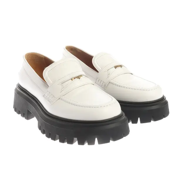 Loafers, in Weiß, Maje