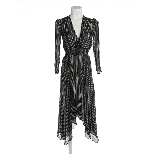 Kleid in Schwarz, Viskose, Maje