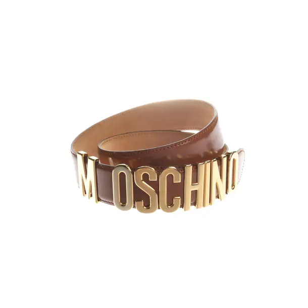 Belt in Brown, Leather, Moschino