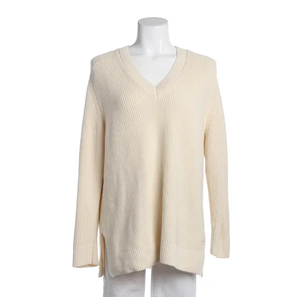 Jumper in White, Cotton, Marc O'Polo