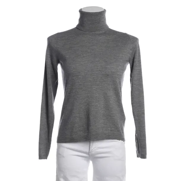 Wool Jumper in Gray, Wool, Hugo Boss Black Label