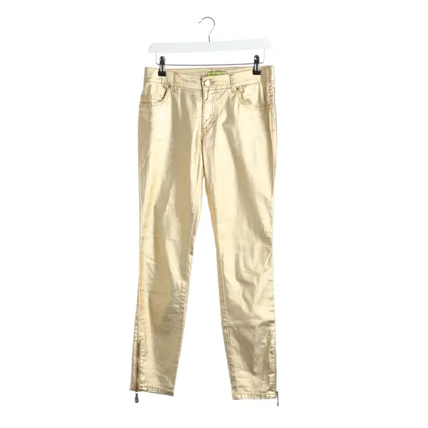 Hose in Metallic, Baumwolle, Versace Jeans