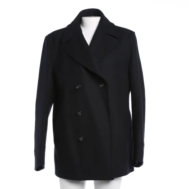 Overcoat in Black, Wool, Hugo Boss