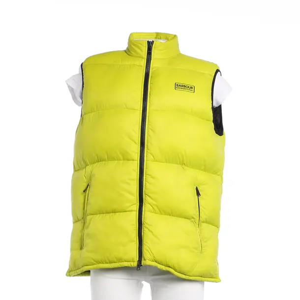 Gilet, in Giallo, Poliammide, Barbour