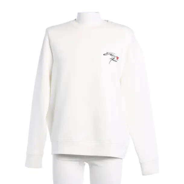 Sweatshirt in Weiß, Baumwolle, Emporio Armani