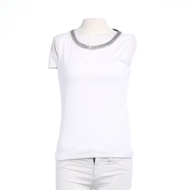 Top in White, Cotton, Fabiana Filippi