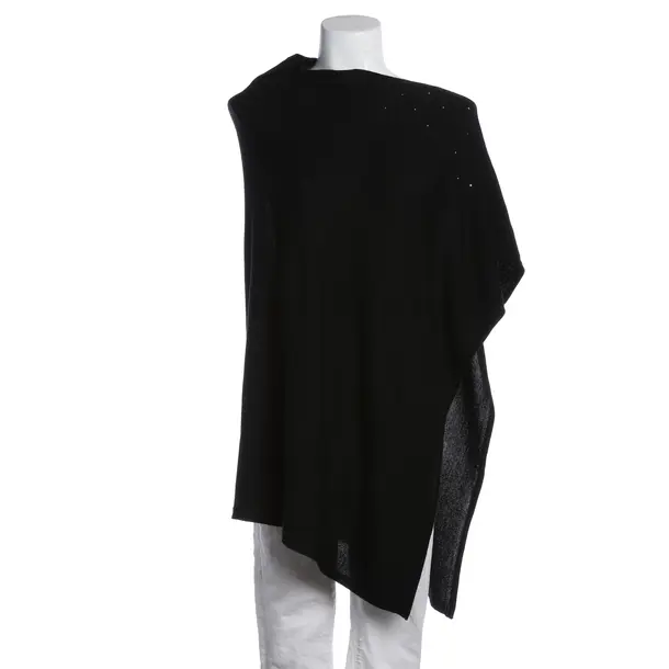 Poncho in Black, Cotton, Wolford