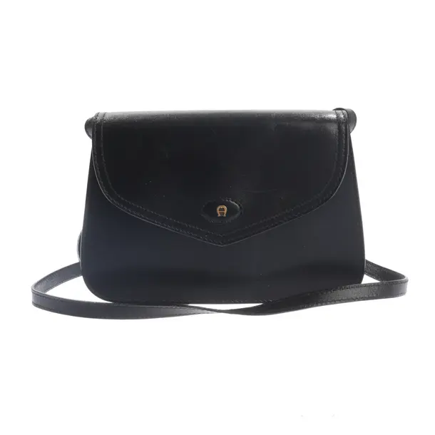 Cross Body Bag in Black, Leather, Aigner