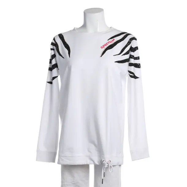 Sweatshirt in Weiß, Baumwolle, Sportalm