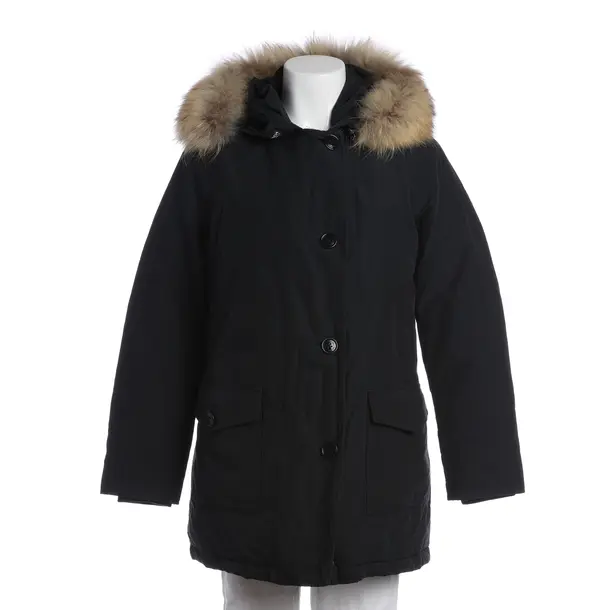 Winter Jacket in Blue, Cotton, Woolrich