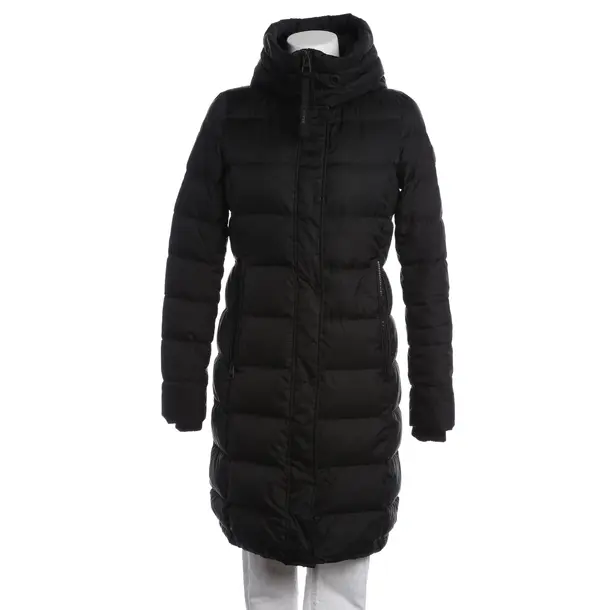 Mid-Season Coat in Black, Polyester, Marc O'Polo