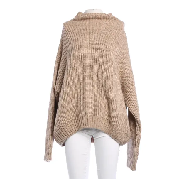 Jumper in White, Wool, Anine Bing