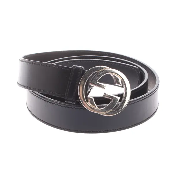 Gürtel in Schwarz, Leder, Gucci