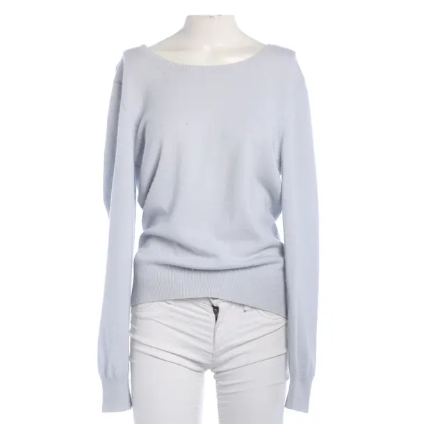 Cashmere Jumper, in Light Blue, Cashmere, Repeat