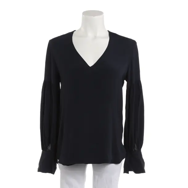 Blouse, in Navy, Acetate, Riani