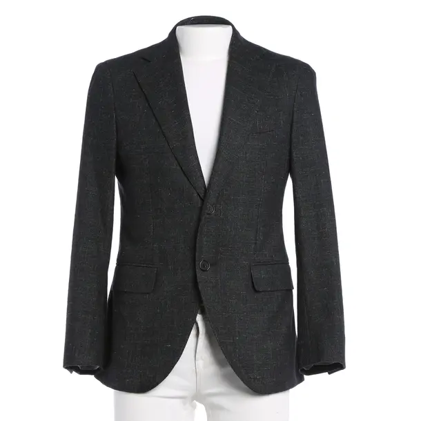 Blazer in Gray, Wool, Caruso
