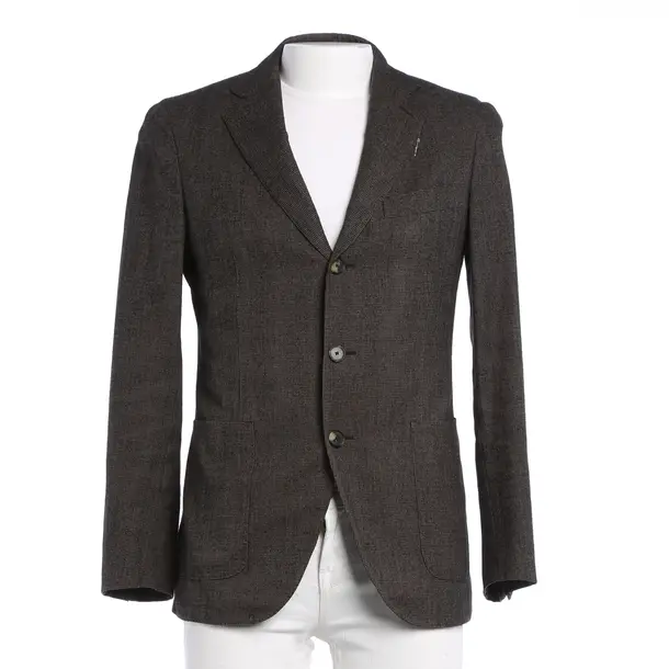 Blazer in Brown, Wool, Caruso